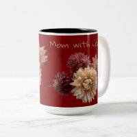 Fleur de paille rose et marron nommée