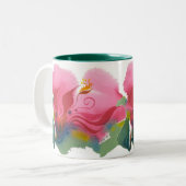 Tasse 2 Couleurs Fleur de passion, no. 2 (Devant gauche)