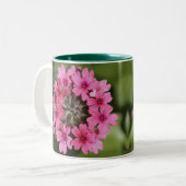 Tasse 2 Couleurs Fleur de verveine (Devant gauche)