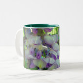 Tasse 2 Couleurs Fleur Dreamteria personnalisée (Devant gauche)
