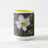 Tasse 2 Couleurs Fleur du printemps de Pâques (Centre)