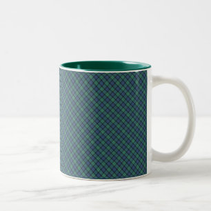 Tasse 2 Couleurs Fleur écossaise Tartan