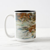 Tasse 2 Couleurs Fleur Exotique (Gauche)