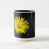 Tasse 2 Couleurs Fleur jaune (Centre)