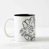 Tasse 2 Couleurs Fleur naturelle (Gauche)
