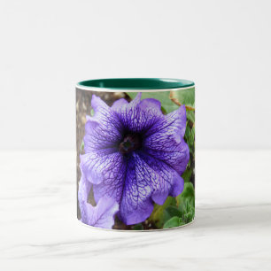 Tasse 2 Couleurs Fleur pourpre