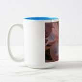 Tasse 2 Couleurs Fleur rose (Gauche)