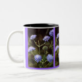 Tasse 2 Couleurs Fleur sauvage : Champ Scabious (Gauche)