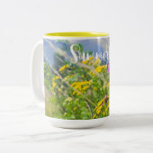 Tasse 2 Couleurs Fleur sauvage d'été Meadow (Devant gauche)