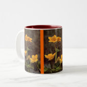 Tasse 2 Couleurs Fleur sauvage : Marsh Marigold (Devant gauche)