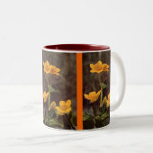 Tasse 2 Couleurs Fleur sauvage : Marsh Marigold (Devant droit)