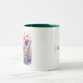 Tasse 2 Couleurs Fleur sauvage Rhapsody personnalisable (Centre)