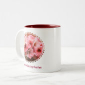 TASSE 2 COULEURS FLEURS (Devant gauche)