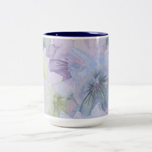 Tasse 2 Couleurs Fleurs
