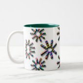 Tasse 2 Couleurs fleurs-arc-en-ciel 1 (Gauche)