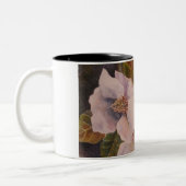 Tasse 2 Couleurs Fleurs blanches (Gauche)