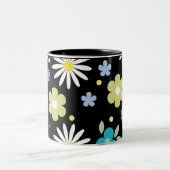 Tasse 2 Couleurs Fleurs colorées (Centre)