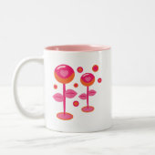 Tasse 2 Couleurs Fleurs d'amour (Gauche)
