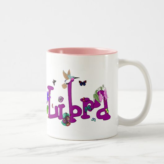 Tasse 2 Couleurs Fleurs de Balance (Droit)