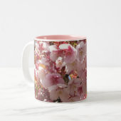 Tasse 2 Couleurs Fleurs de cerisier (Devant gauche)