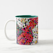 Tasse 2 Couleurs Fleurs de cristal rouge (Gauche)