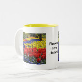 Tasse 2 Couleurs Fleurs de Hollande, Keukenhof (Devant gauche)