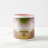 Tasse 2 Couleurs Fleurs de mimosa (Centre)