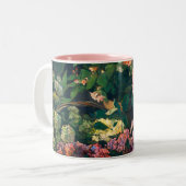 Tasse 2 Couleurs Fleurs de printemps de Monet (Devant gauche)