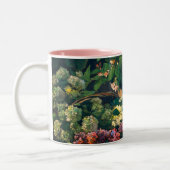 Tasse 2 Couleurs Fleurs de printemps de Monet (Gauche)