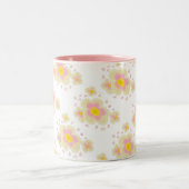 Tasse 2 Couleurs Fleurs de printemps (rose) (Centre)