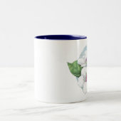 Tasse 2 Couleurs fleurs de ressort (Centre)