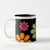 TASSE 2 COULEURS FLEURS DE SKULS (Gauche)