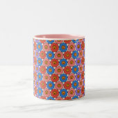 Tasse 2 Couleurs Fleurs de sourire (Centre)