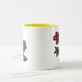 Tasse 2 Couleurs Fleurs douces (Centre)