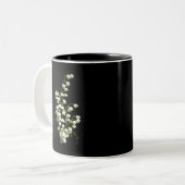 Tasse 2 Couleurs Fleurs du muguet (Devant gauche)