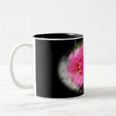 Tasse 2 Couleurs Fleurs roses au soleil (Gauche)