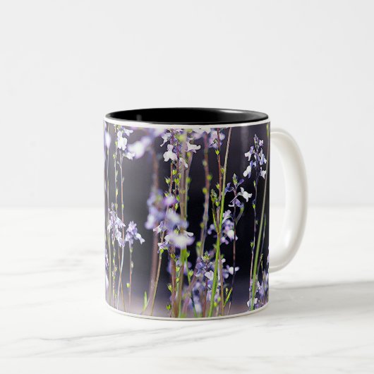 Tasse 2 Couleurs Fleurs sauvages (Devant droit)
