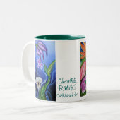 Tasse 2 Couleurs Fleurs sauvages (Devant gauche)