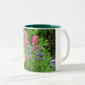 Tasse 2 Couleurs Fleurs sauvages de gorge (Devant droit)