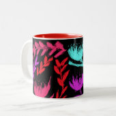 Tasse 2 Couleurs Fleurs sauvages en couleurs que POP! (Devant gauche)