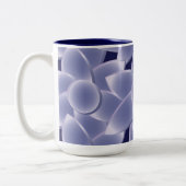Tasse 2 Couleurs Fleurs violettes (Gauche)