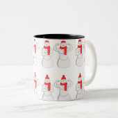 Tasse 2 Couleurs Flex Muscle Snowman (Devant droit)