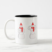 Tasse 2 Couleurs Flex Muscle Snowman (Gauche)