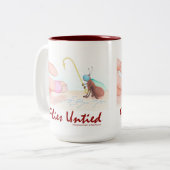 Tasse 2 Couleurs Flies Untied (Devant gauche)