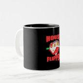 Tasse 2 Couleurs Flipper de la maison de l'agent immobilier (Devant gauche)