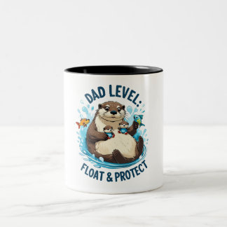 Tasse 2 Couleurs Float & Protect - Otter Papa Drôle