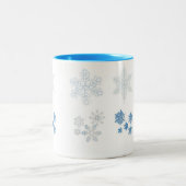 Tasse 2 Couleurs Flocon de neige (Centre)