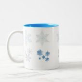 Tasse 2 Couleurs Flocon de neige (Gauche)