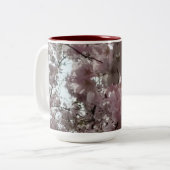 Tasse 2 Couleurs Floraison des cerisiers (Devant gauche)