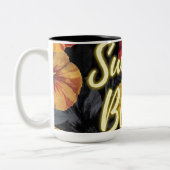 Tasse 2 Couleurs Floraison d'été (Gauche)